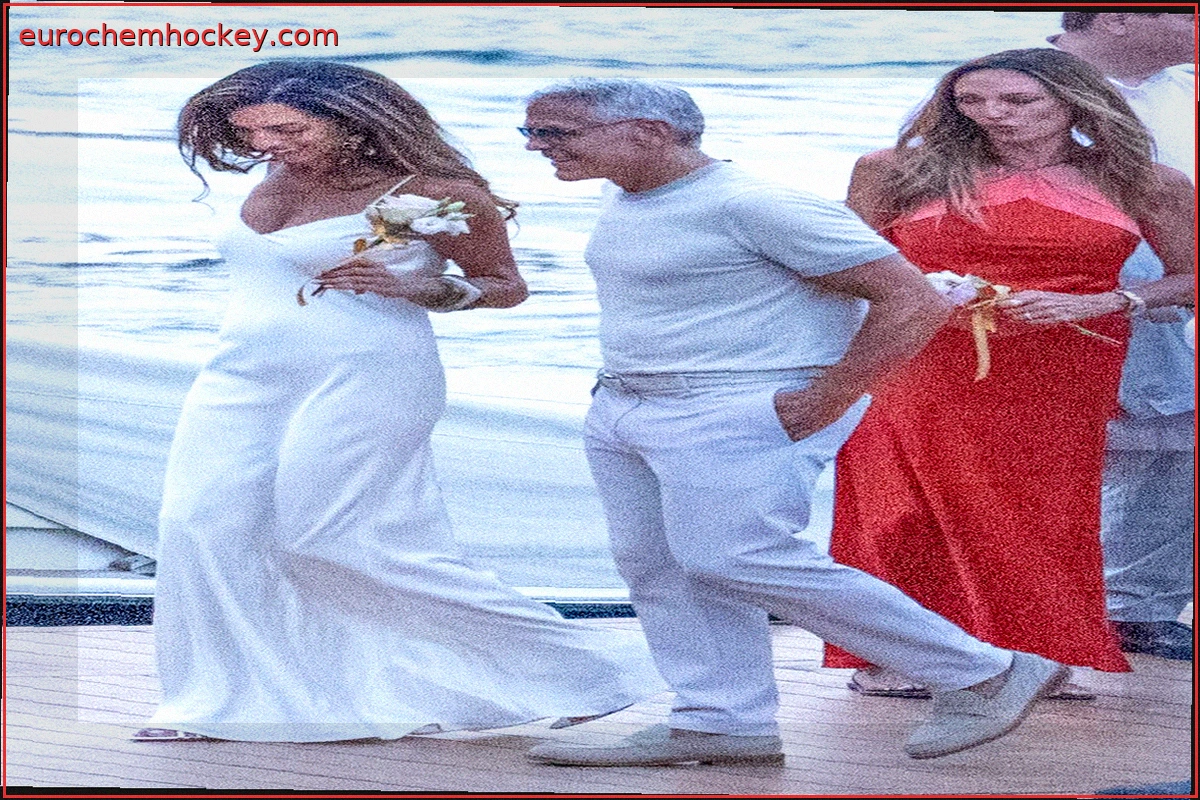 Amal and George Clooney Embrace European Summer in Coordinated White Outfits